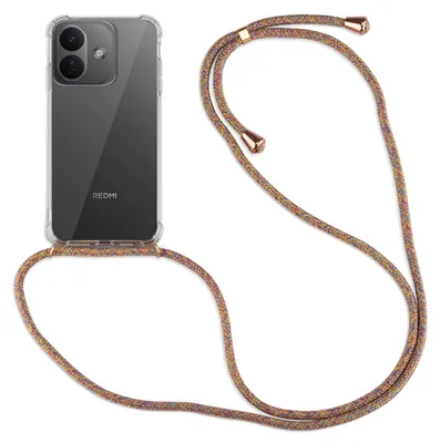 Produktbild von Handykette für Xiaomi Redmi Note 17 Pro 5G Hülle mit Band Case Handyhülle mit Kette in Rainbow