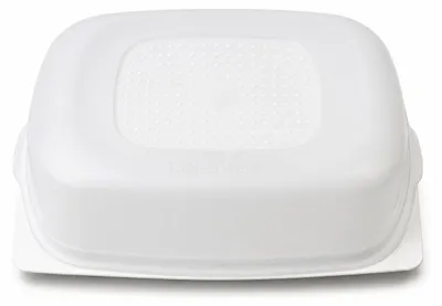 Produktbild von TUPPERWARE KäseMax weiß stapelbar Käseglocke Kondensplus Cheese