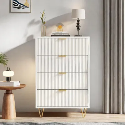 Produktbild von Weißer Schuhschrank, 110 x 24 x 111,5 cm, für Flur und Wohnzimmer