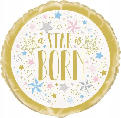 Image de Ballon d'anniversaire "Baby shower, un an", 45 cm