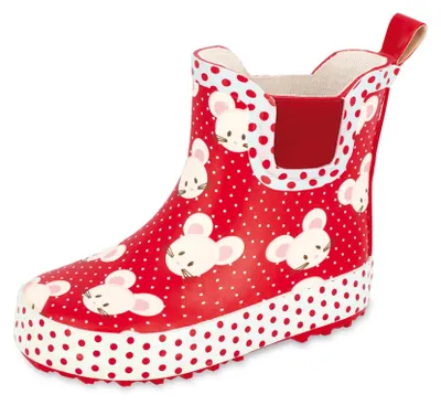 Produktbild von Beck Mädchen muizen Gummistiefel, Rot, 23 EU