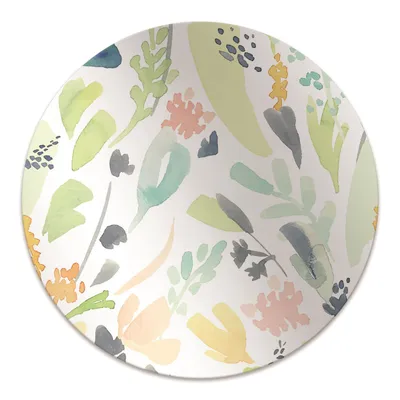 Produktbild von Rundmatte - Stuhlunterlage Bürostuhlunterlage - Rund Ø 100 cm - Bodenmatte - Fußmatte - Blumen