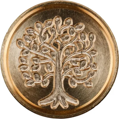 Produktbild von Jacques Herbin 3x Siegelplatte aus Messing, ø24mm 40417T
