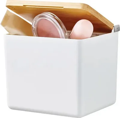 Produktbild von TESA BABOO, Badezimmer-Organizer, Beige, Weiß, Kunststoff, Vollständig klebend, 3 kg, 182 mm