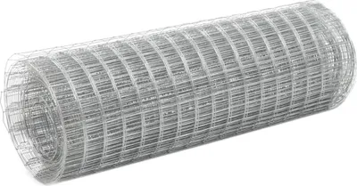 Obrázok produktu pre Drôtené pletivo, pozinkovaná oceľ 25x0,5 m, strieborné