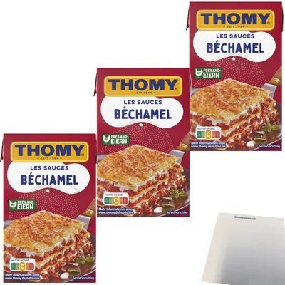 Produktbild von Thomy Les Bechamel-Sauce 3er Pack (3x250ml Packung) + usy Block