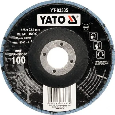 Produktbild von YATO Blattschleifscheibenschaft 40x20x6 P40