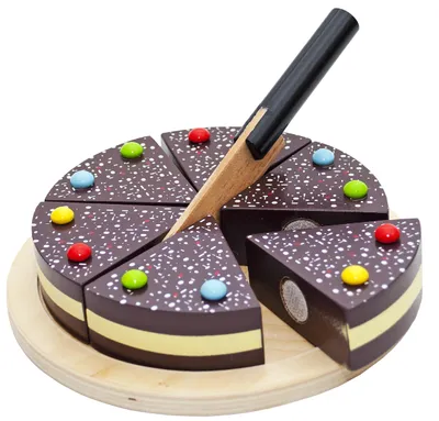 Image de Gâteau au chocolat, jouet, 3pcs