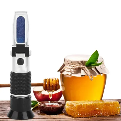 Obrázok produktu pre Refraktometer, refraktometer Brix, refraktometer kvapalín, ručný refraktometer, refraktometer 0-50% Brix