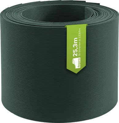 Produktbild von Fepro® Hart-PVC Sichtschutzstreifen Grün RAL6005 40x 2,525m Doppelstabmatten Zaunfolie Windschutz blickdicht Sichtschutz Zaunverkleidung Blickschutz