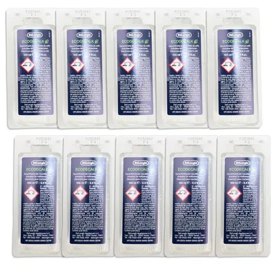 Produktbild von DeLonghi 5513292821 Entkalker 5x 2x100ml EcoDecalkMini für Kaffeemaschine