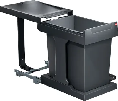 Image de Collecteur de déchets Hailo 3636001 AS Swing Solo 20 litres automatique