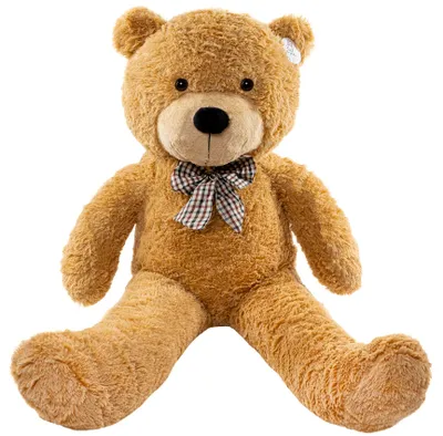 Produktbild von Gustaw Teddybär Groß XXL (Beige, 120cm) Classico- Plüschbär, Kuschelbär XXL Plüschtier, Plüschtier Kuscheltier Giant Teddy