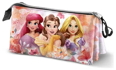 Imagen del producto de Karactermania Princesas, Set de tres estuches, 11x23x8 cm, varios colores, talla única