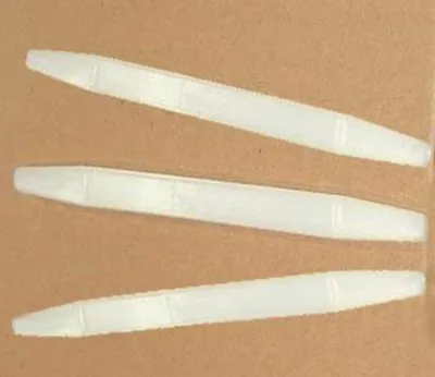Productafbeelding van Glas-in-lood Gereedschap - Foliewerk Tool - Glasbewerking - Duurzame Plastic Stok - 3 Stuks - Transparant