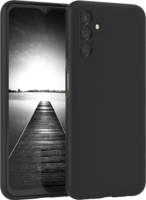 Produktbild von EAZY CASE Silikonhülle für Samsung Galaxy A13 4G Silikon Backcover Schutz in Schwarz