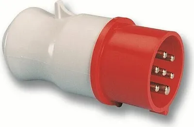 Produktbild von PCE CEE Anbaugerätestecker 7-polig 16A IP44/54