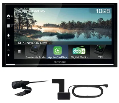 Produktbild von KENWOOD DMX7722DABS CarPlay Android Auto kabellos Digitalradio inkl. Antenne