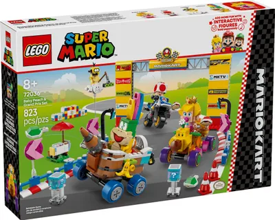 Produktbild von LEGO® Super Mario 72036 - Mario Kart™ - Baby Peach & Grand Prix-Set