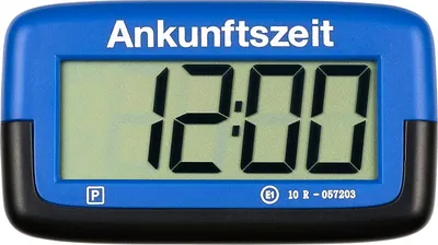 Produktbild von Needit Park Micro elektronický parkovací kotouč s homologací I Digitální parkovací automat micro modrý s baterií