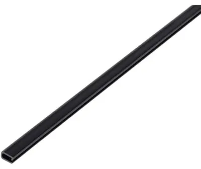 Produktbild von GAH-Alberts Einfassprofil, Schwarz, 1 Stück(e), 100 cm, 7 mm, 0,5 mm