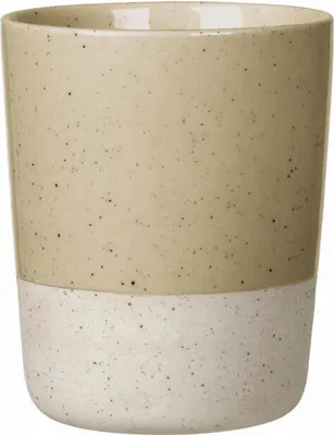 Productafbeelding van Blomus Thermobeker set van 2, Sablo Savannah, koffiebeker, mok, keramiek, 260 ml, 64346
