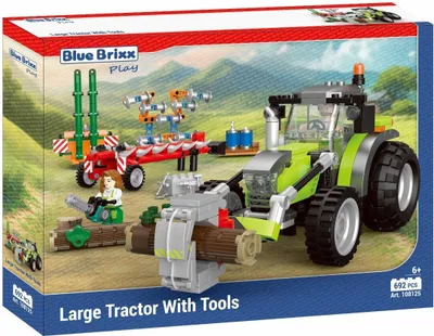 Produktbild von BB Services GmbH Großer Traktor mit Werkzeugen