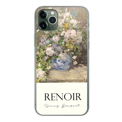 Produktbild von MuchoWow® Handyhülle Schutzhülle Hülle für iPhone 11 Pro Max Kunst - Blumen - Alte Meister Silikon Softcase Handy Hülle - Schutz