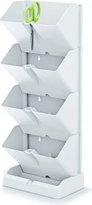 Produktbild von Vertikaler Garten Modulare Töpfe Mini Cascade Weiß Blumentopf Pflanzzubehör