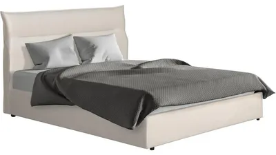 Immagine prodotto di Letto in velluto "Isola" con contenitore - 160 x 200 cm - Beige
