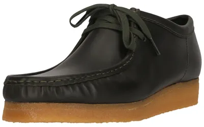 Produktbild von Clarks Originals Schnürschuhe Wallabee mit butterweichem Obermaterial 5295 Forest Green Lea 43