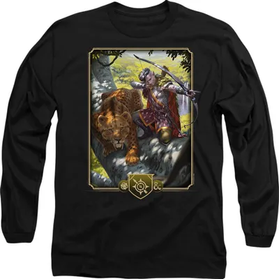 Obrázek produktu pro Dungeons & Dragons - Pánské tričko "2024 Ranger", dlouhý rukáv TV22111 (L) (Černá)