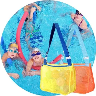 Produktbild von Strandtassen voor kinderen, geel-blauw, kunststof, 2 stuks