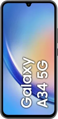 Produktbild von Original Display für Samsung Galaxy A34 5G A346B LCD +Rahmen Schwarz GH82-31200A