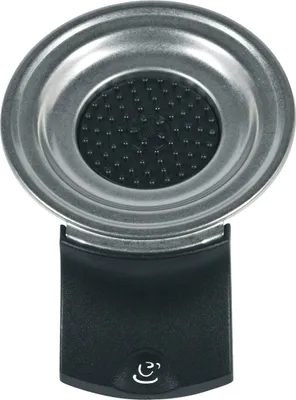 A top-down view of a coffee pod holder.