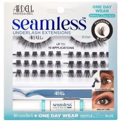 Obrázek produktu pro Ardell Seamless Underlash Extensions Kit doplňovací sada řas Fauxmink D Curl