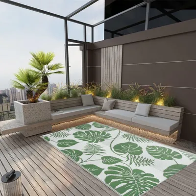 Produktbild von Outdoor-Teppich Grün 160x230 cm PP