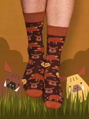 Image de Chaussettes longues en sanglier 41-46