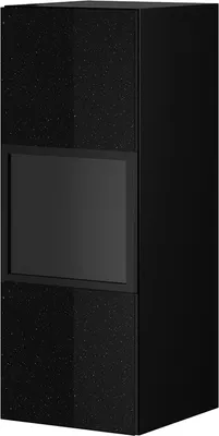 Produktbild von Wandvitrine 1 Tür Mathis Schwarz