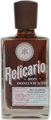 Imagen del producto de Ron Relicario Dominicano Superior, 40% vol., 0,7l, en caja de regalo