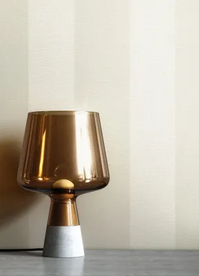 Produktbild von NEWROOM Tapete Grau Vliestapete Streifen - Streifentapete Streifen Hellgrau Creme Linien Textil Streifenmuster Landhaus gestreifte Tapete