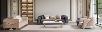 Obrázok produktu pre Elegantes 3-Sitzer Sofa im Chesterfield-Stil mit luxuriösem Stoffbezug