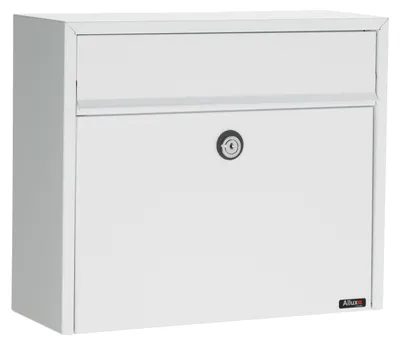 Produktbild von ALLUX LT150 Briefkasten - Weiss mit Euro Schloss