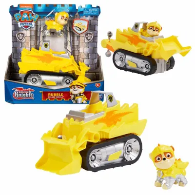 Obrázok produktu pre Vozidlá Rescue Knights | Paw Patrol | Deluxe Cars s figúrkami na hranie