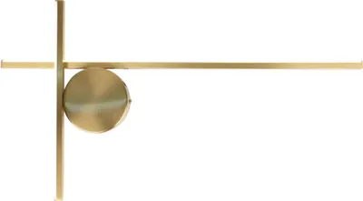Obrázok produktu pre Cricio - moderné LED nástenné svietidlo zlaté 55 cm