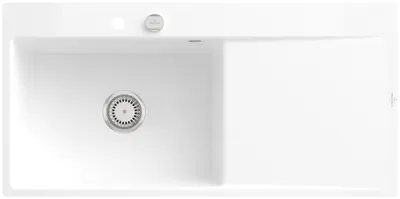 Produktbild von Villeroy & Boch Keramikspüle 33622FR1, Subway Style 60 Flat Flächenbündige Spüle