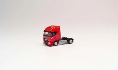 Produktbild von Herpa LKW Iveco Stralis NP 460 SZM rot 312233
