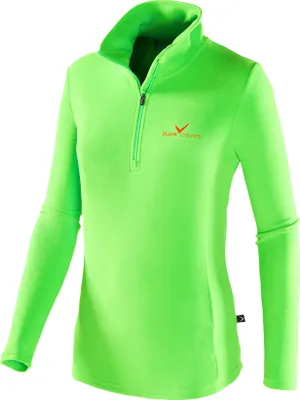 Produktbild von BLACK CREVICE - Damen Fleece Pullover > 170g/m2 > Microfleece | Farbe: Grün | Größe: 44