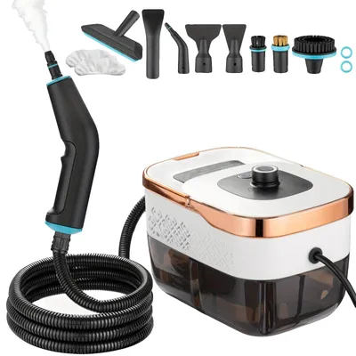 Produktbild von Dampfreiniger, Hochdrucktechnologie, 10+ Zubehörteile, weiß, 220 V, EU