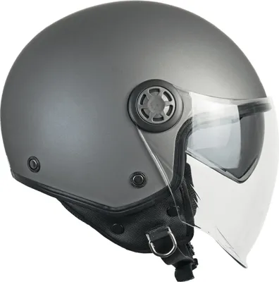 Produktbild von Demi Jet Helm SKA-P 1SHA ZEN MONO Satiniertes Anthrazit größe XS